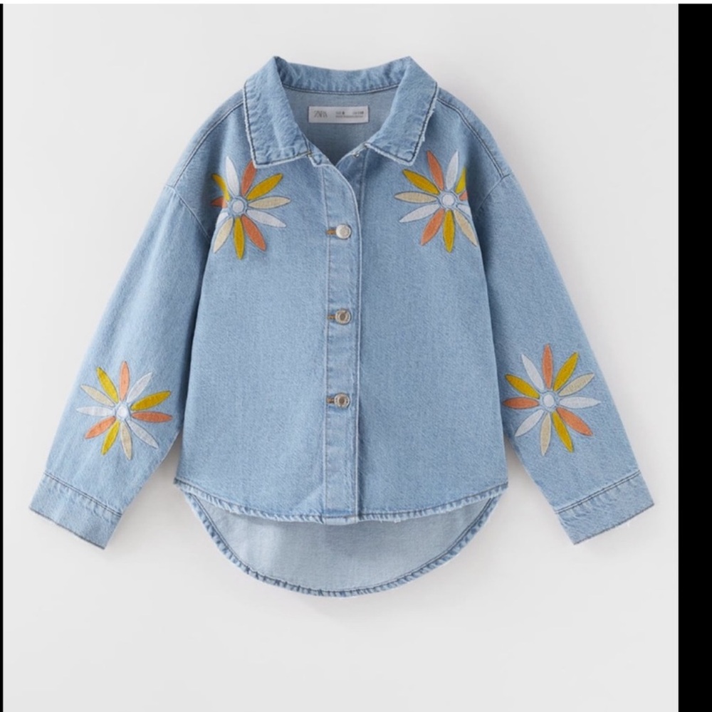 Zara denim shirt